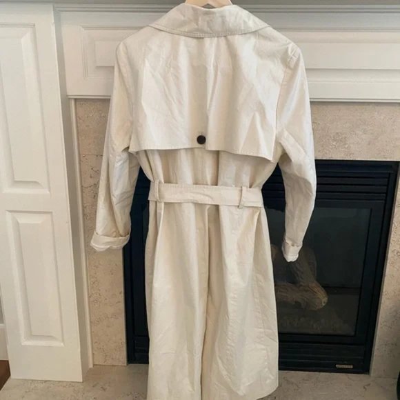 Petite Cotton Twill Trench Coat - Picture 3 of 3
